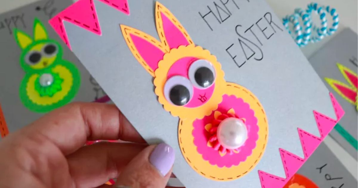 How to Make Easter Bunny Cards