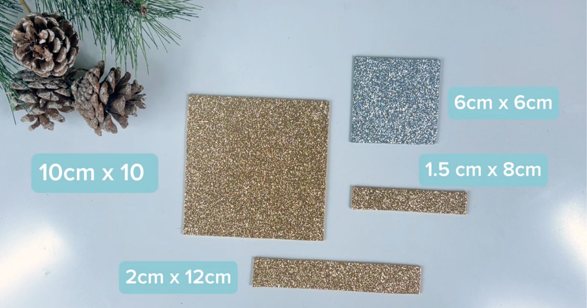 materials-to-create-christmas-tree-ornaments-made-of-foam-sheets
